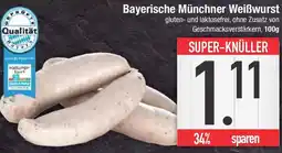 E-Center Bayerische Münchner Weißwurst Angebot