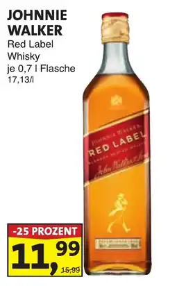 Lösch Depot JOHNNIE WALKER Red Label Whisky Angebot