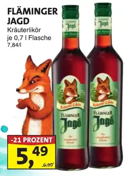 Lösch Depot FLÄMINGER JAGD Kräuterlikör Angebot