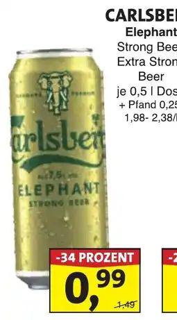 Lösch Depot Carlsberg Elephant Strong Beer Angebot