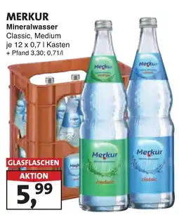 Lösch Depot MERKUR Mineralwasser Classic, Medium Angebot