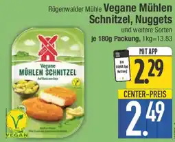 E-Center Rügenwalder Mühle Vegane Mühlen Schnitzel, Nuggets Angebot