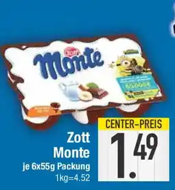 E-Center Zott Monte Angebot