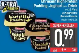 E-Center Ehrmann High Protein Pudding, Joghurt oder Drink Angebot