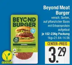 E-Center Beyond Meat Burger Angebot