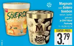 E-Center Magnum oder Solero bonbon Angebot