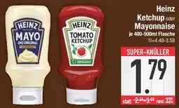 E-Center Heinz Ketchup oder Mayonnaise Angebot