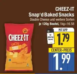 E-Center CHEEZ-IT Snap'd Baked Snacks Angebot