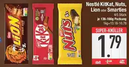 E-Center Nestlé KitKat, Nuts, Lion oder Smarties Angebot