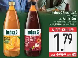 E-Center hoher C Fruchtsaft oder All-In-One Angebot