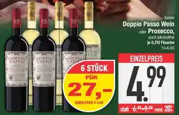 E-Center Italien Doppio Passo Wein oder Prosecco Angebot