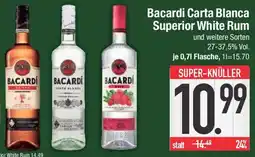 E-Center Bacardi Carta Blanca Superior White Rum Angebot