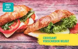 E-Center Croissant verschieden belegt Angebot