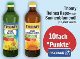 E-Center Thomy Reines Raps- oder Sonnenblumenöl Angebot