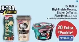 E-Center Dr. Oetker High Protein Mousse, Shake, Coffee oder Fibre Drink Angebot