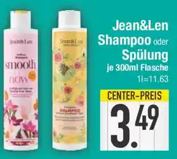 E-Center Jean&Len Shampoo oder Spülung Angebot
