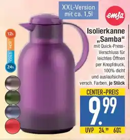 E-Center emsa Isolierkanne "Samba" Angebot