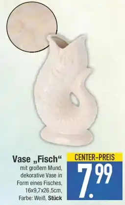 E-Center Vase „Fisch" Angebot