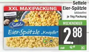 E-Center Settele Eier-Spätzle „Knöpfle“ Angebot