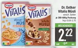 E-Center Dr. Oetker Vitalis Müsli Angebot