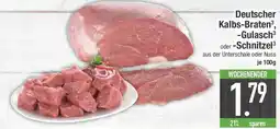 E-Center Deutscher Kalbs-Braten-Gulasch-Schnitzel Angebot