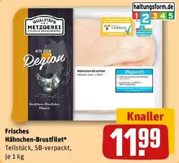 REWE Frisches Hähnchen-Brustfilet Angebot