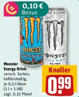 REWE Monster Energy Drink Angebot