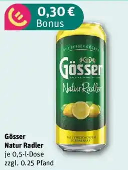 REWE Gösser Natur Radler Angebot