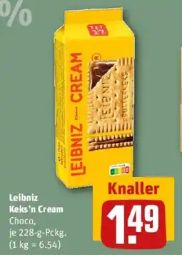 REWE Leibniz Keks'n Cream Choco Angebot