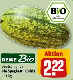 REWE REWE Bio Spaghetti Kürbis Angebot
