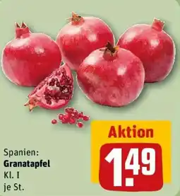 REWE Granatapfel Angebot