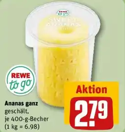 REWE REWE to go Sweet Ananas Angebot