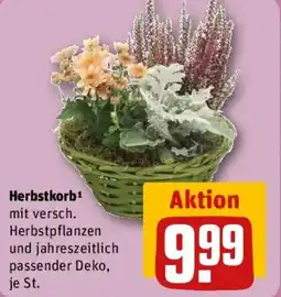REWE Herbstkorb Angebot