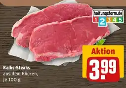 REWE Kalbs-Steaks Angebot