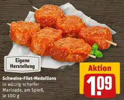 REWE Schweine-Filet-Medaillons Angebot