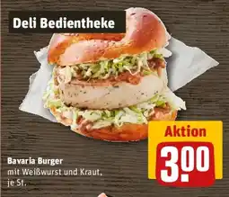 REWE Bavaria Burger Angebot