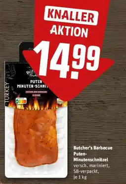 REWE Butcher's Barbecue Puten-Minutenschnitzel Angebot