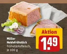 REWE Müller Heidefrühstück Frühstücksfleisch Angebot
