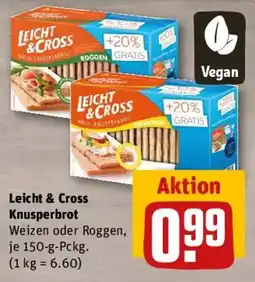 REWE Leicht & Cross Knusperbrot Angebot