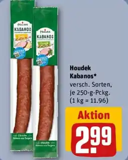 REWE Houdek Kabanos Angebot