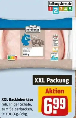 REWE XXL Backleberkäse Angebot