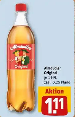 REWE Almdudler Original Angebot