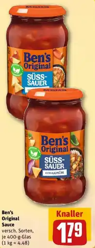 REWE Ben's Original Sauce Angebot