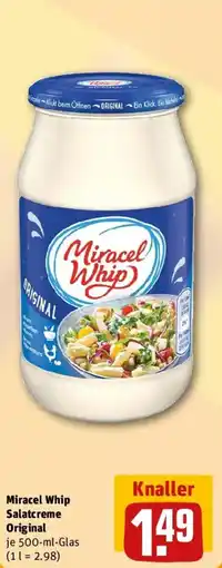 REWE Miracel Whip Salatcreme Original Angebot