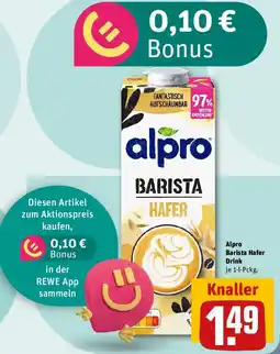REWE Alpro Barista Hafer Drink Angebot