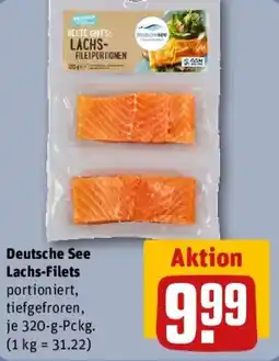 REWE Deutsche See Lachs-Filets Angebot