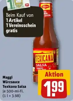 REWE Maggi Würzsauce Texicana Salsa Angebot