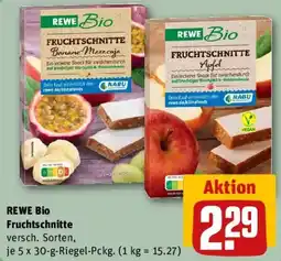 REWE REWE Bio Fruchtschnitte Angebot