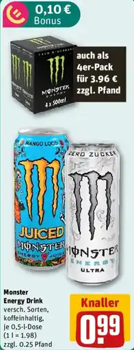 REWE Monster Energy Drink Angebot