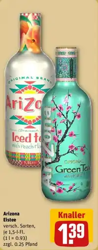 REWE Arizona Eistee Angebot